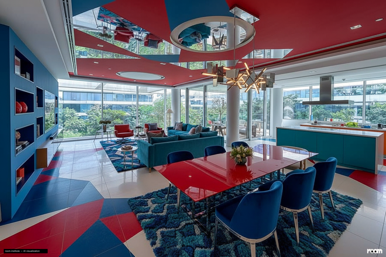 Ashjar E1, Ashjar, Al Barari Dining Room — Interrogative Hues design direction