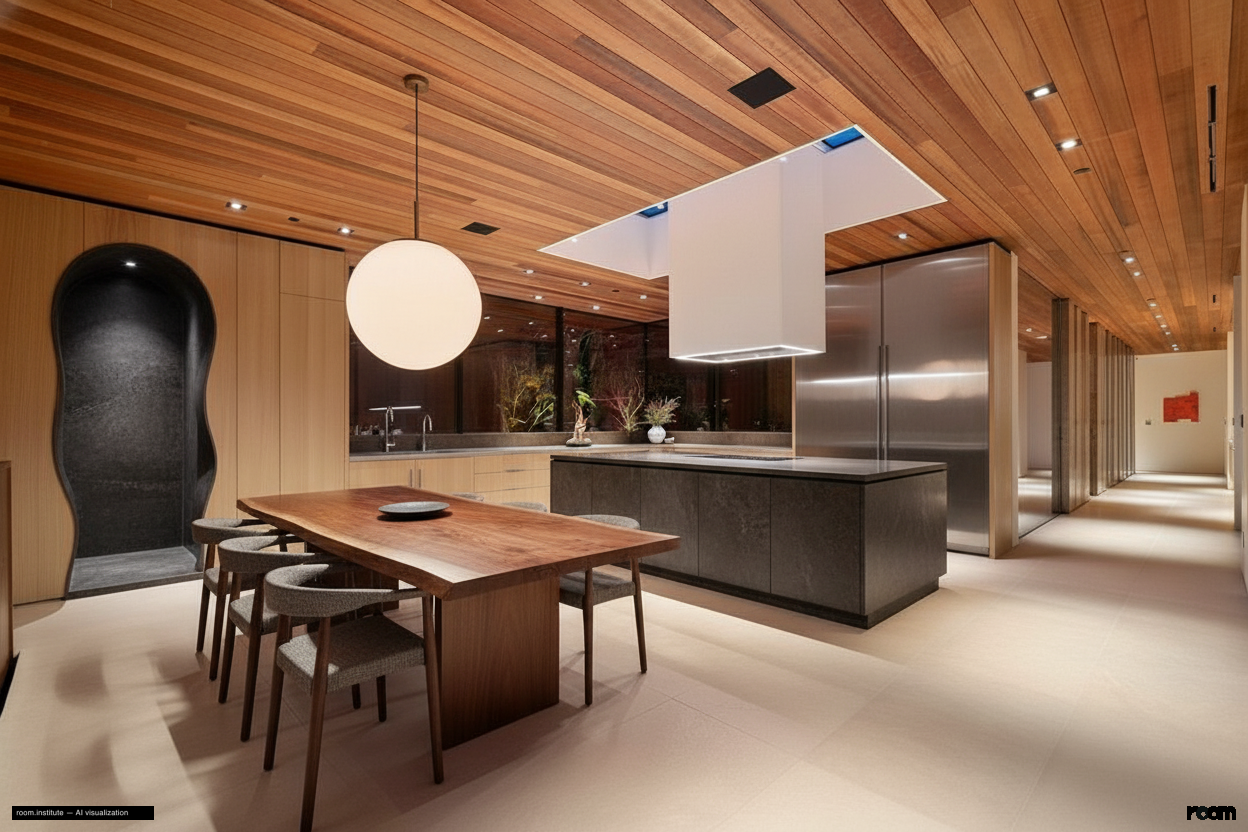 1675 Carla Rdg Kitchen — Gravity Defied design direction