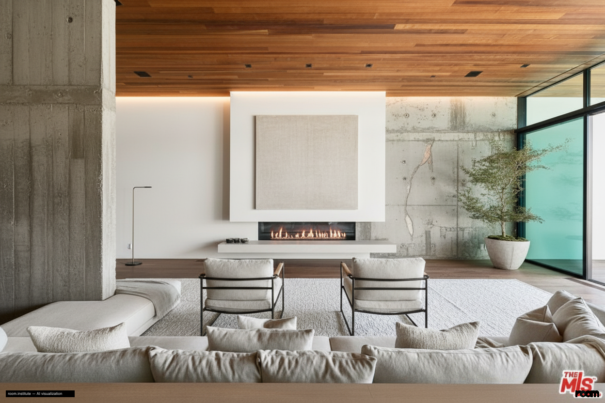 1675 Carla Rdg Living Room — Unbound Form design direction