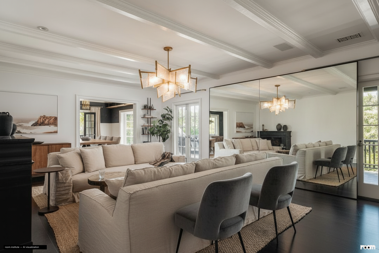 250 S Chadbourne Ave Living Room — Fragmented Proportions design direction