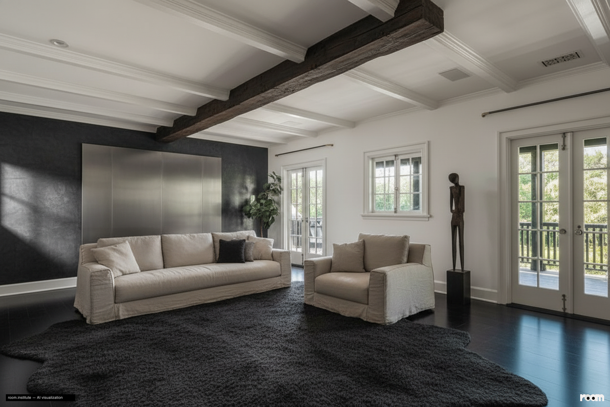 250 S Chadbourne Ave Living Room — Weighted Imperfection design direction