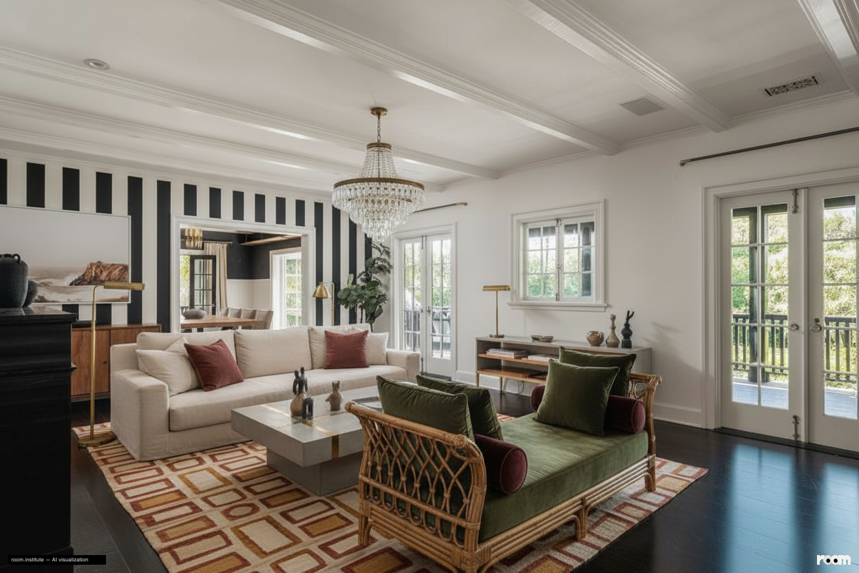 250 S Chadbourne Ave Living Room — Unexpected Stitch design direction