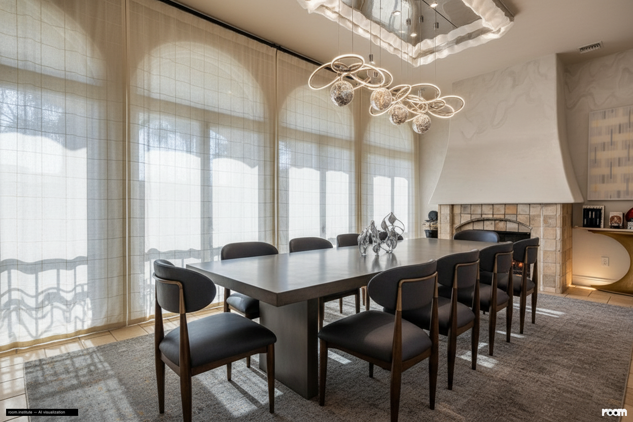 3110 Benedict Canyon Dr Dining Room — Lumen Overdrive design direction