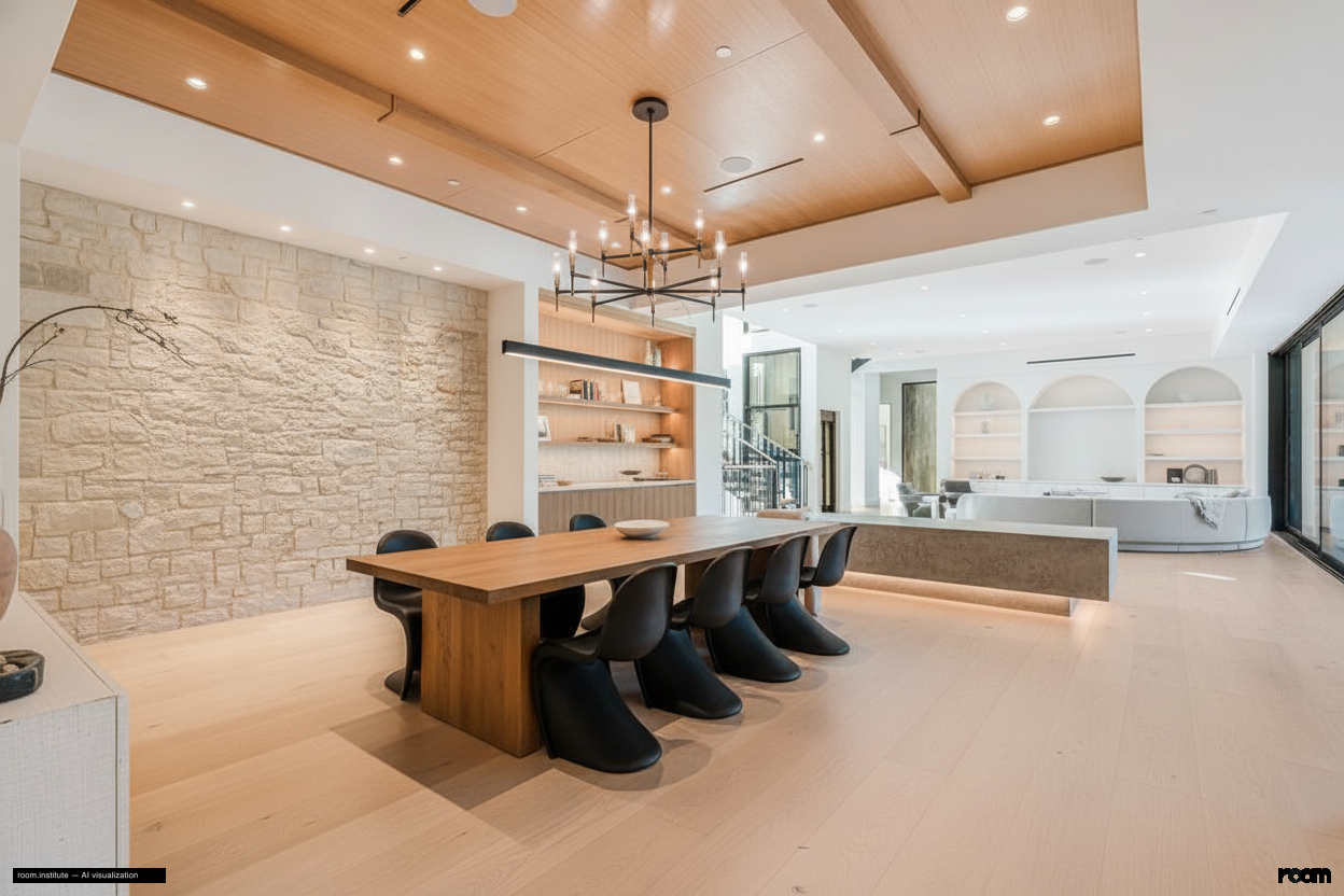 4000 Ballina Dr Dining Room — Void Dialogue design direction