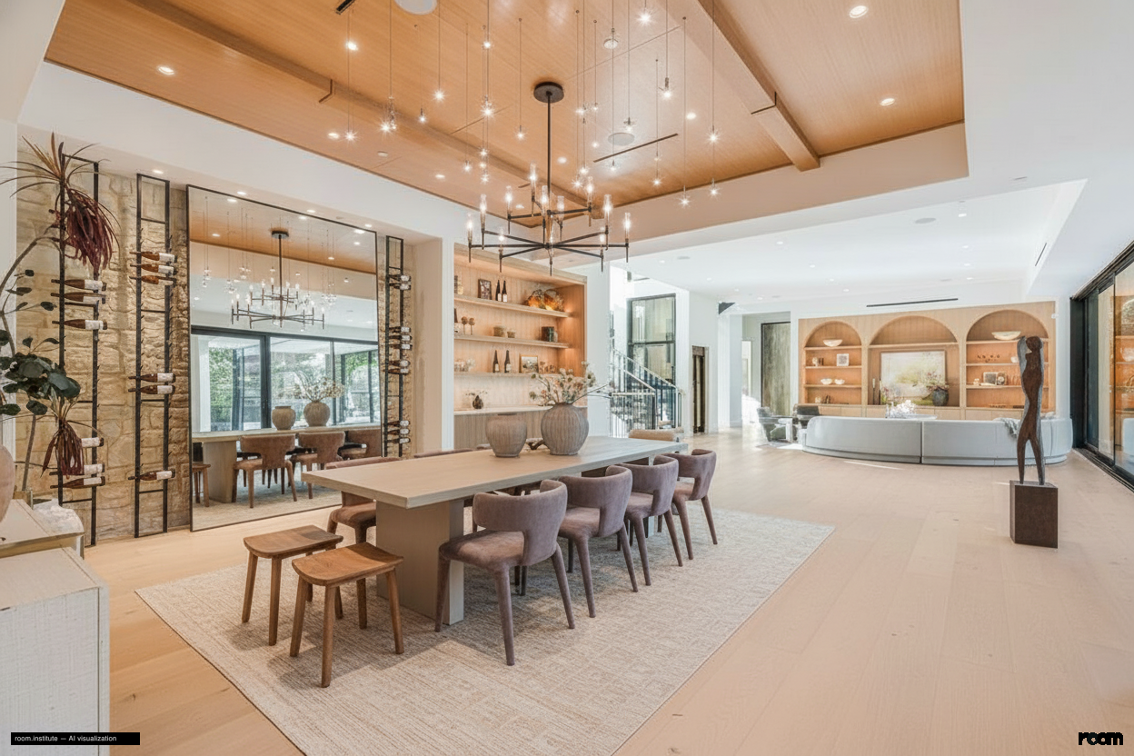 4000 Ballina Dr Dining Room — Proportional Play design direction