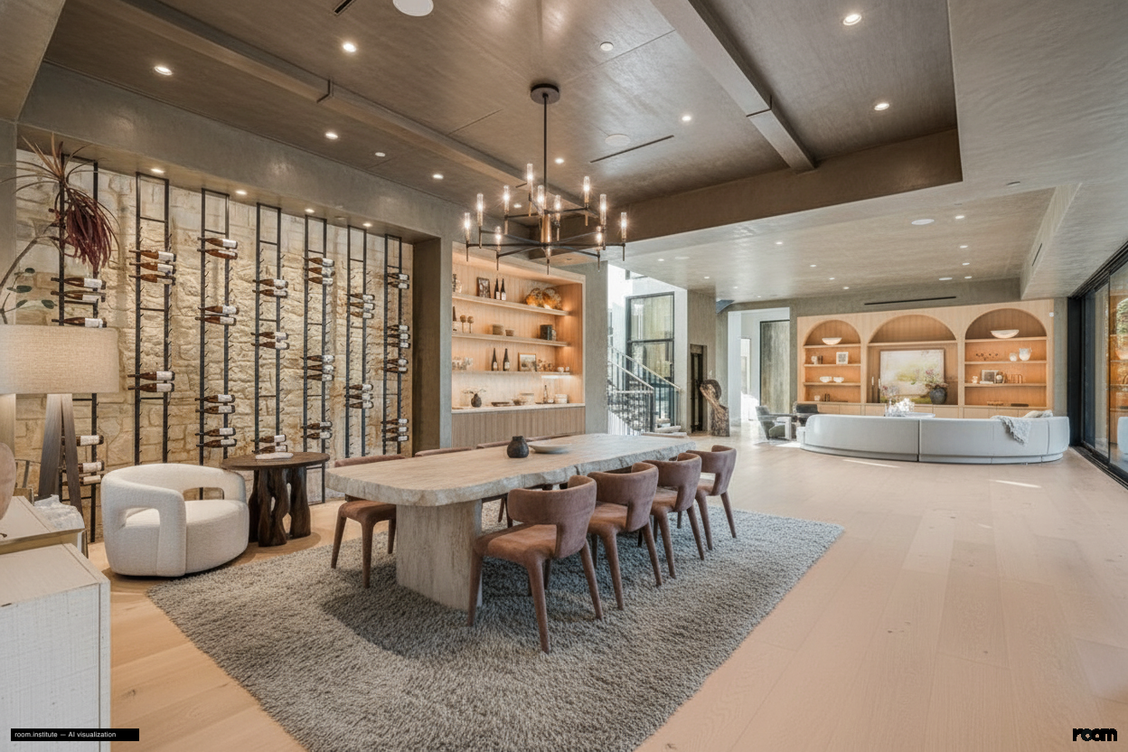 4000 Ballina Dr Dining Room — Clay & Ochre design direction