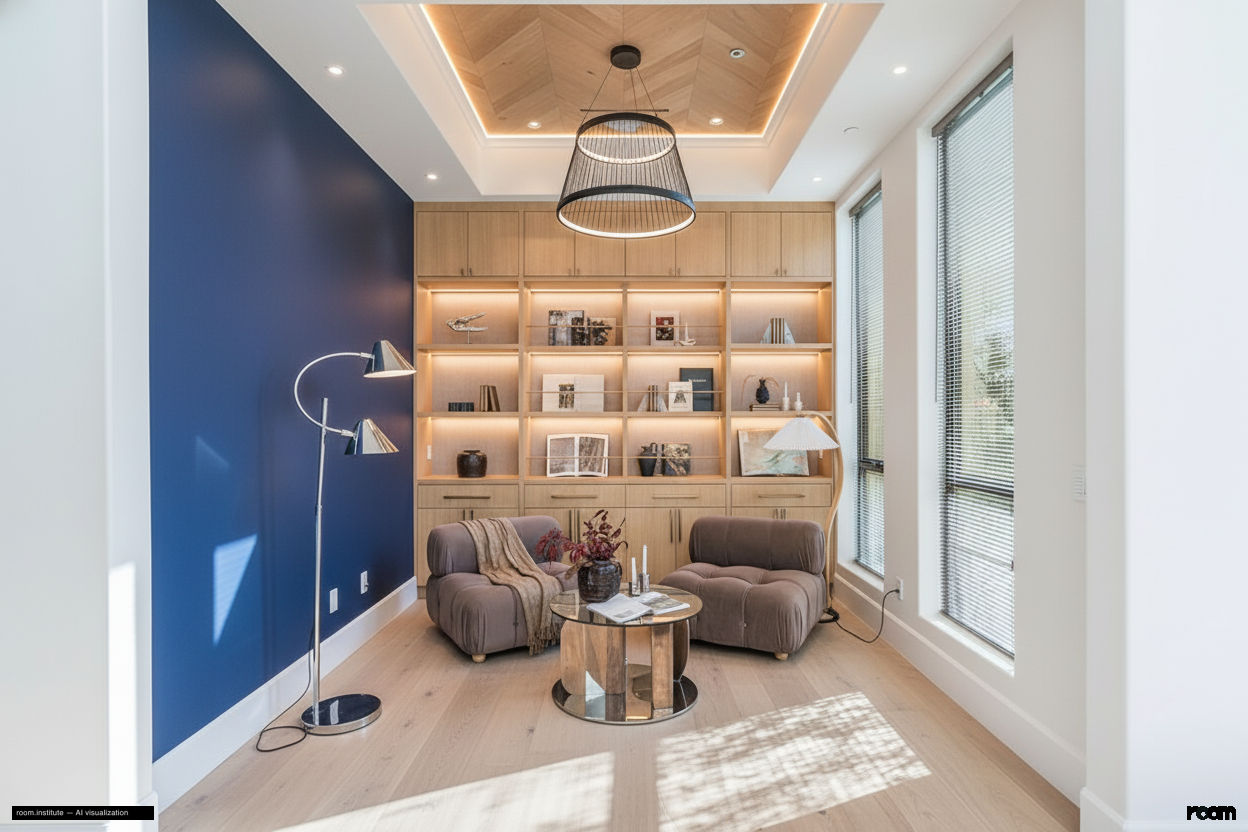 4000 Ballina Dr Living Room — Speaking Glow design direction