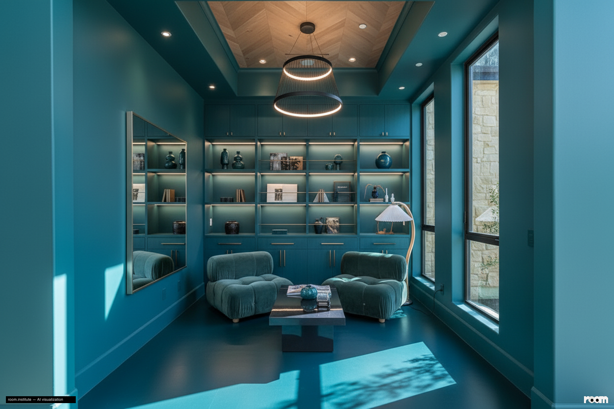 4000 Ballina Dr Living Room — Velvet Mirage design direction