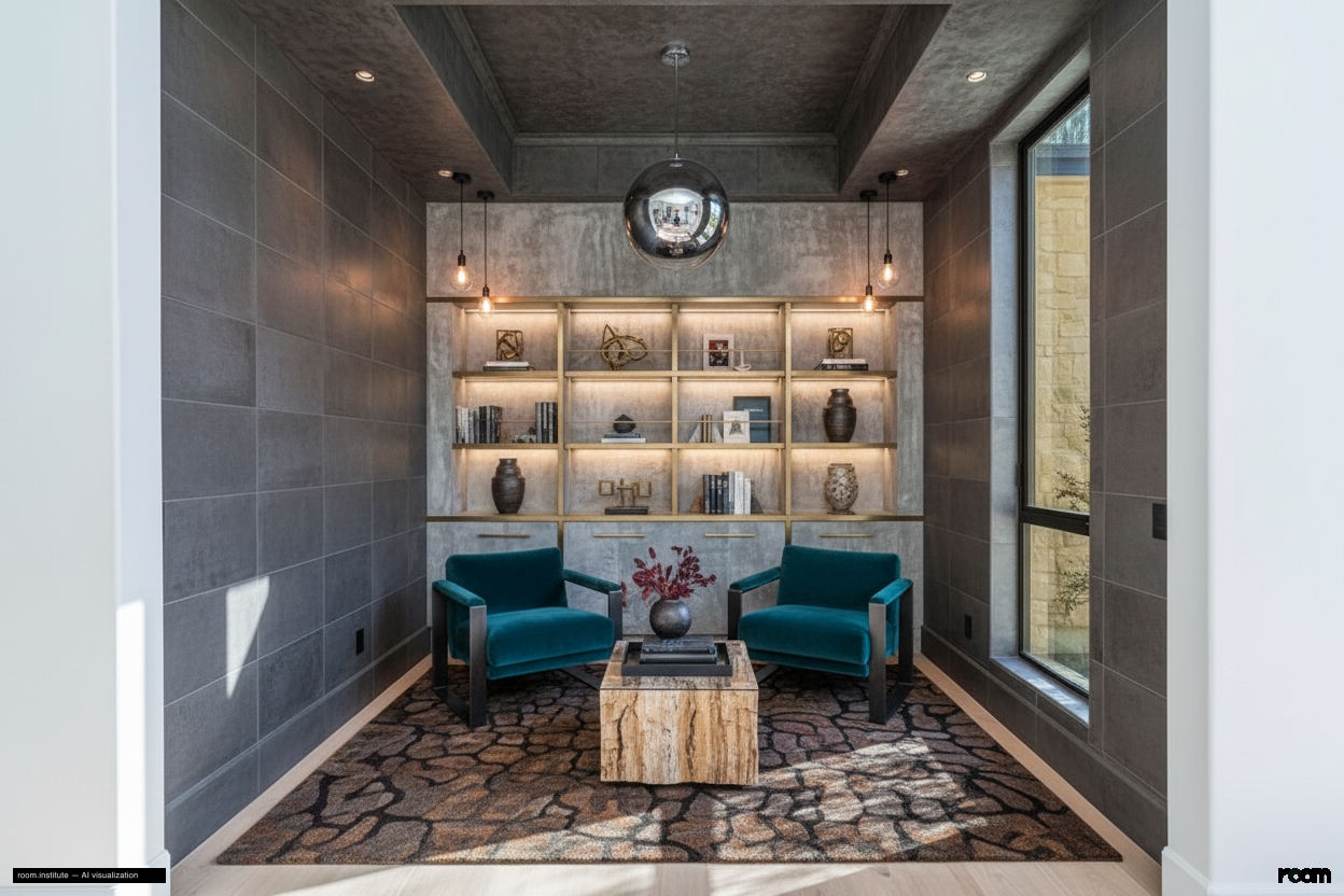 4000 Ballina Dr Living Room — Concrete Velvet design direction