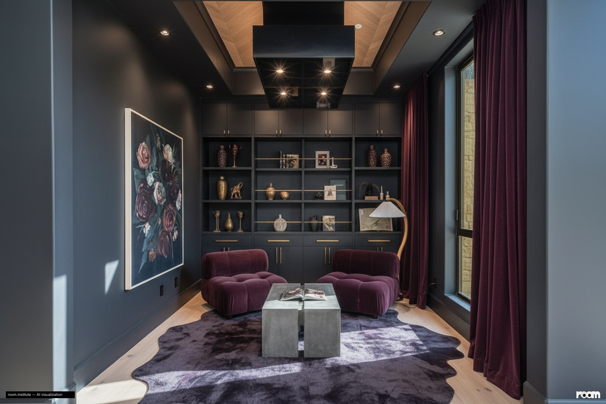 4000 Ballina Dr Living Room — Vaulted Hush design direction