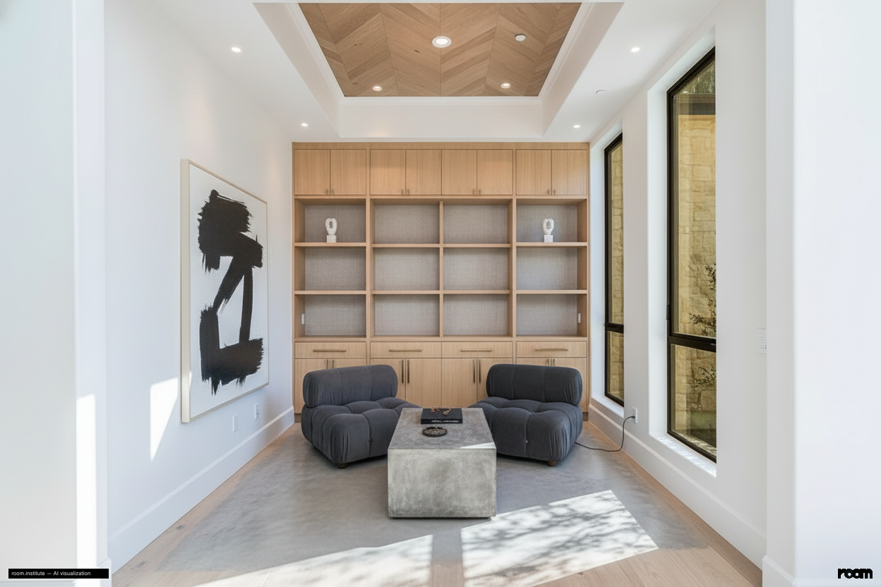 4000 Ballina Dr Living Room — Bare Question design direction