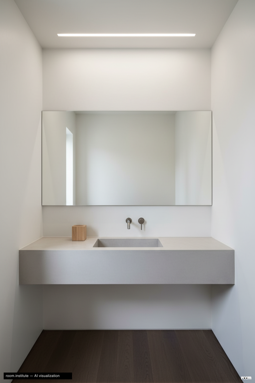 4048 Farmouth Dr Bathroom — Silent Form design direction