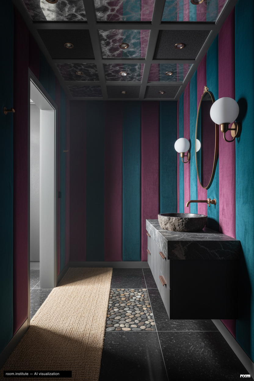 4048 Farmouth Dr Bathroom — Sensory Overload design direction