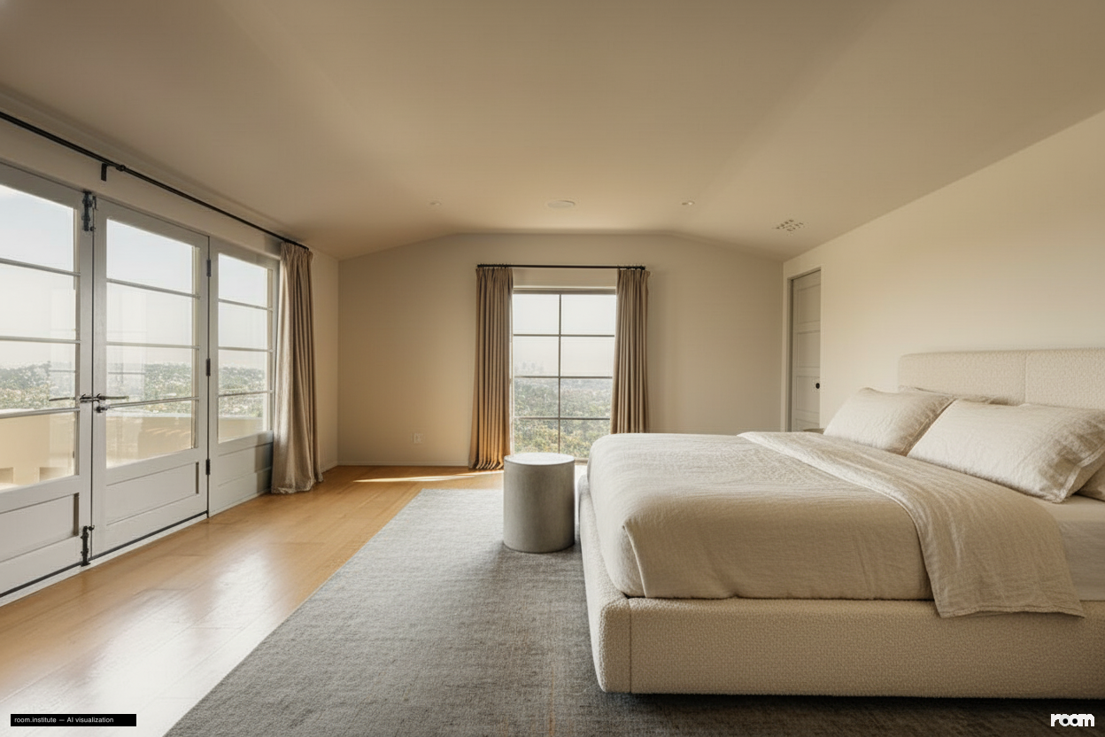 4048 Farmouth Dr Bedroom — Muted Echoes design direction