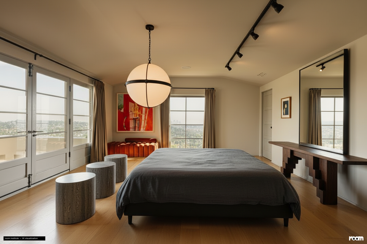 4048 Farmouth Dr Bedroom — Proportional Echo design direction
