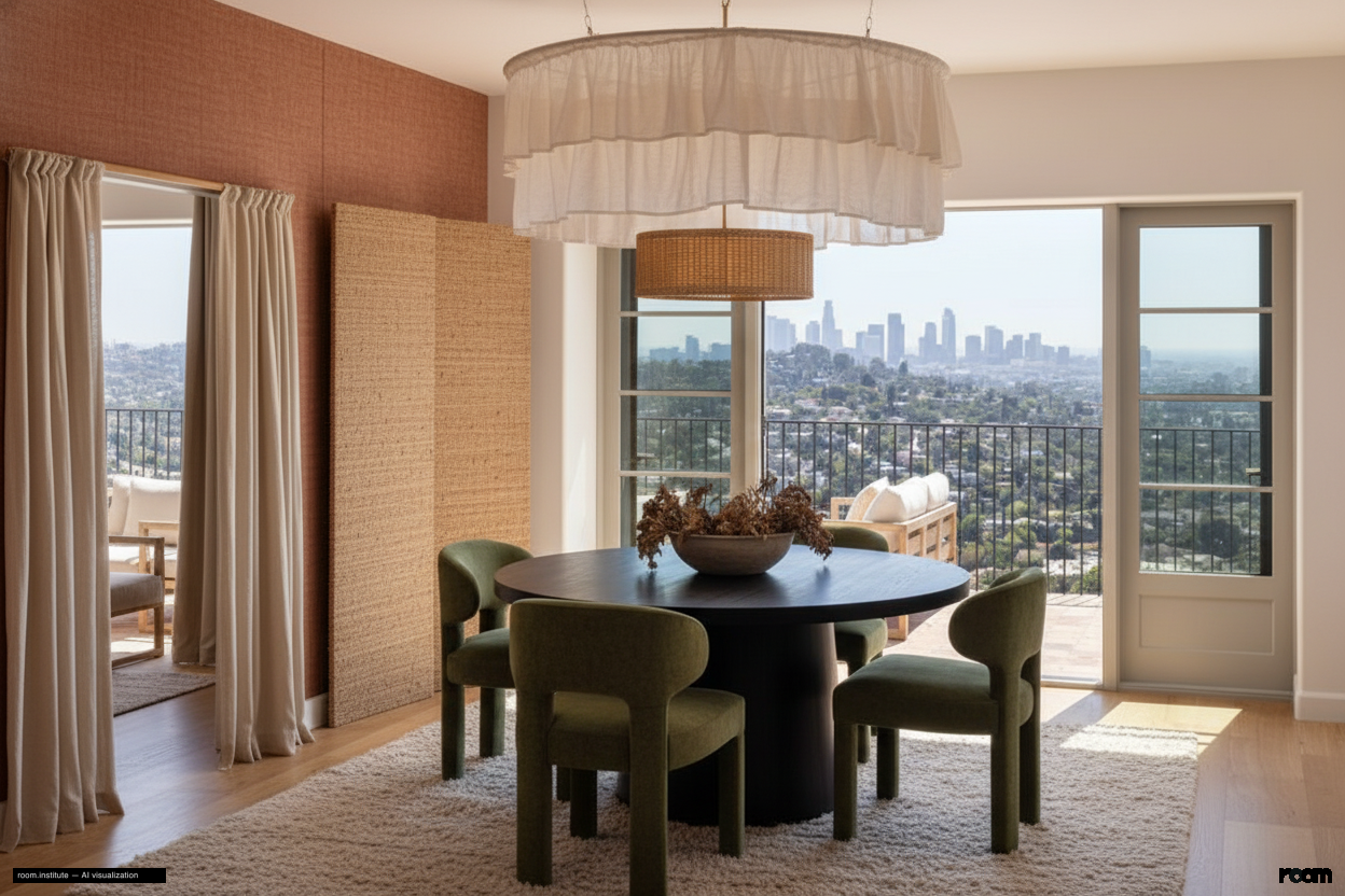 4048 Farmouth Dr Dining Room — Woven Interplay design direction