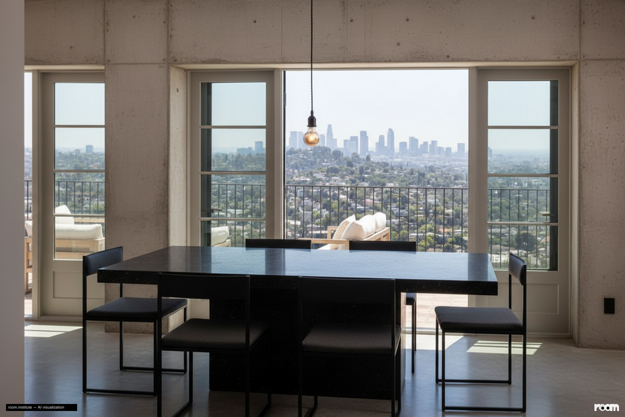 4048 Farmouth Dr Dining Room — Form Zero design direction