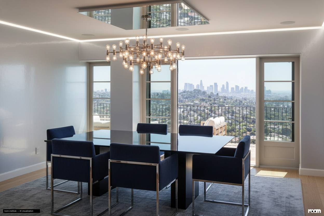 4048 Farmouth Dr Dining Room — Blazing Grandeur design direction