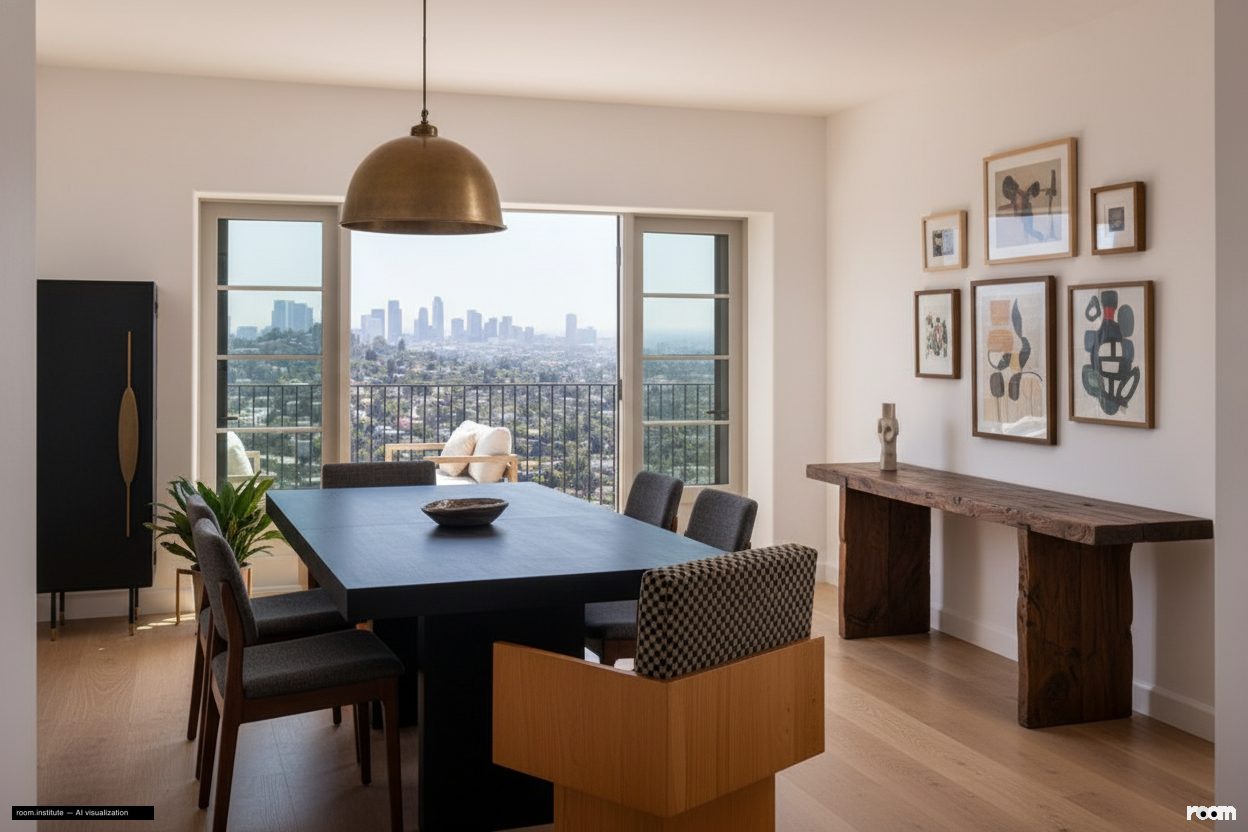 4048 Farmouth Dr Dining Room — Unspoken Dialogue design direction