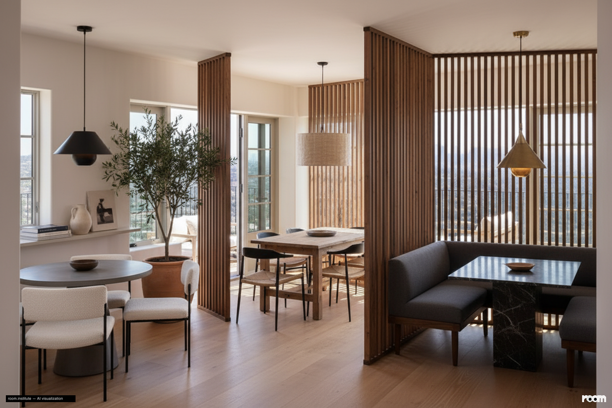 4048 Farmouth Dr Dining Room — Nested Enclosures design direction
