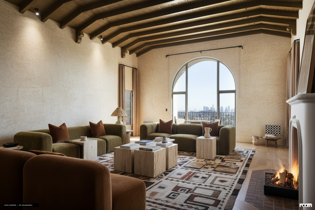 4048 Farmouth Dr Living Room — Aroma & Echo design direction