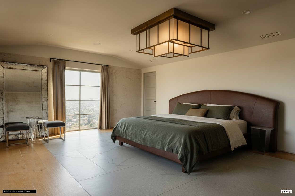 4048 Farmouth Dr Master Bedroom — Temporal Warp design direction