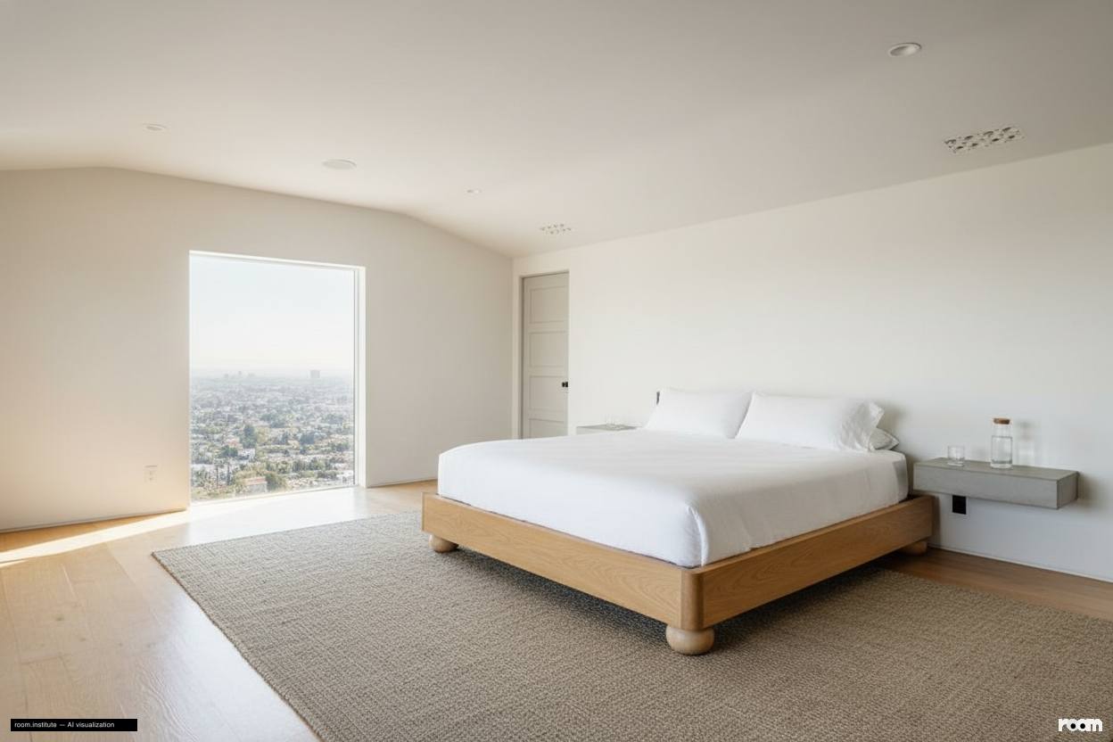 4048 Farmouth Dr Master Bedroom — Bare Bones Bed design direction