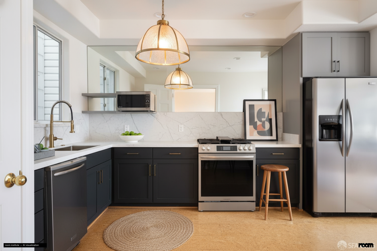 772 8th Ave, Unit 1 Kitchen — Infinite Scale design direction