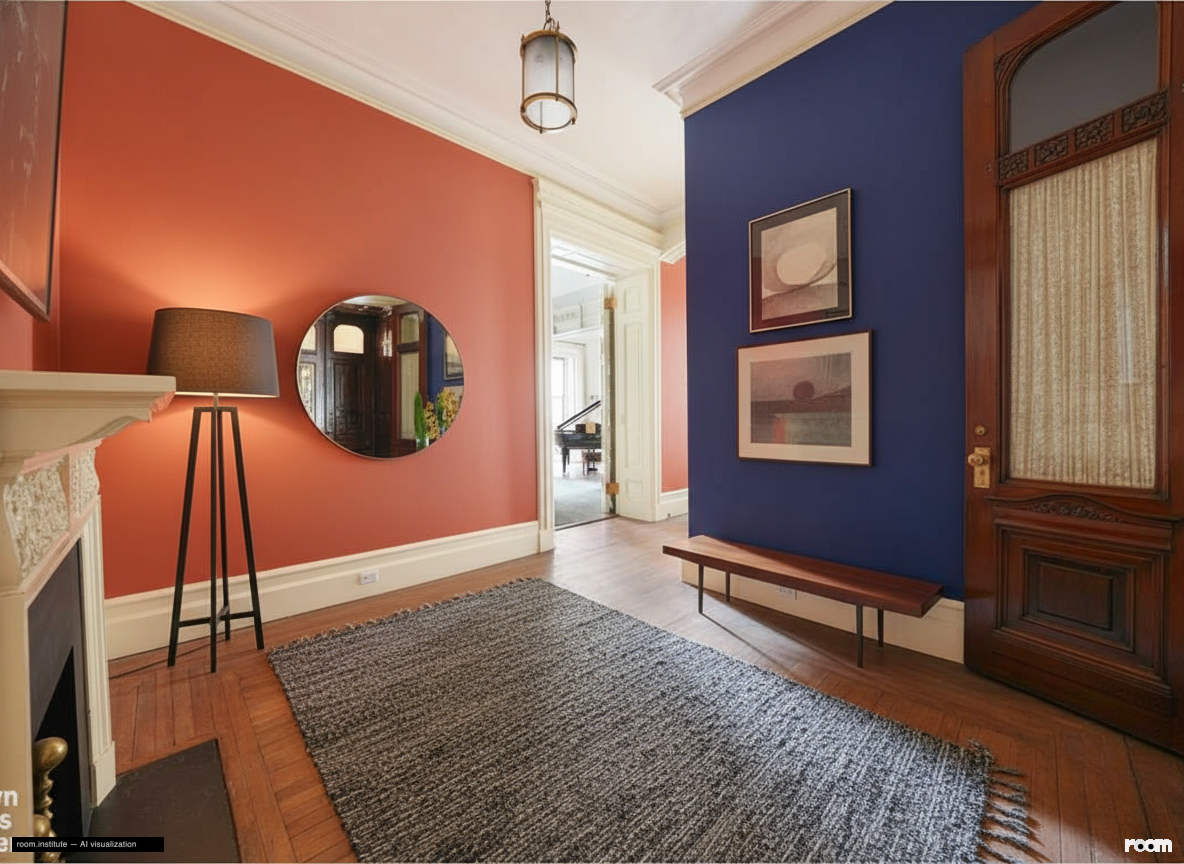 1 W 72nd St #56 Entry Foyer — Split Chroma design direction