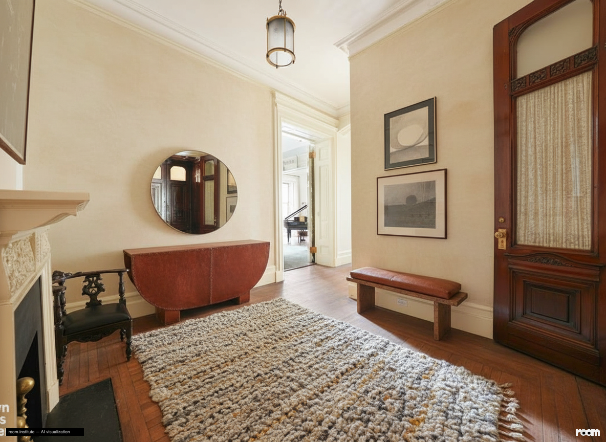 1 W 72nd St #56 Entry Foyer — Melted Time design direction