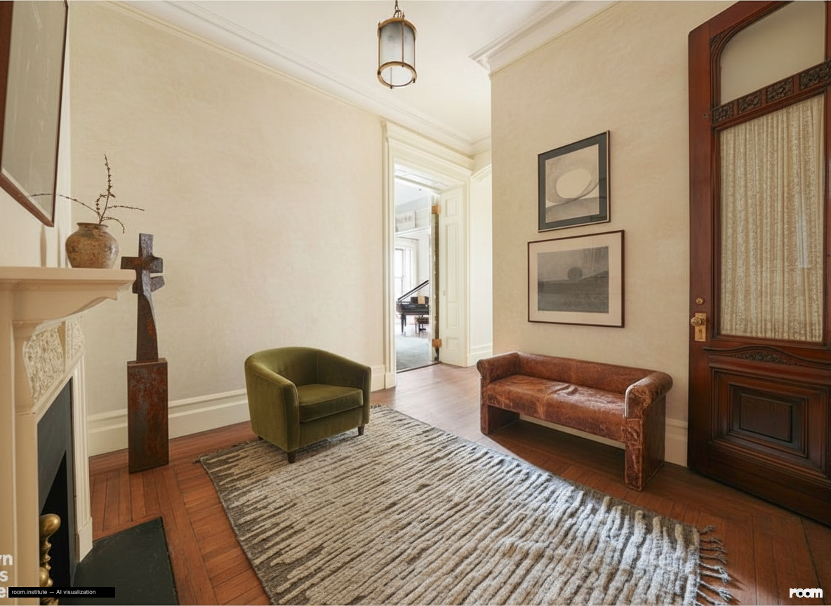 1 W 72nd St #56 Entry Foyer — Layered Legacy design direction