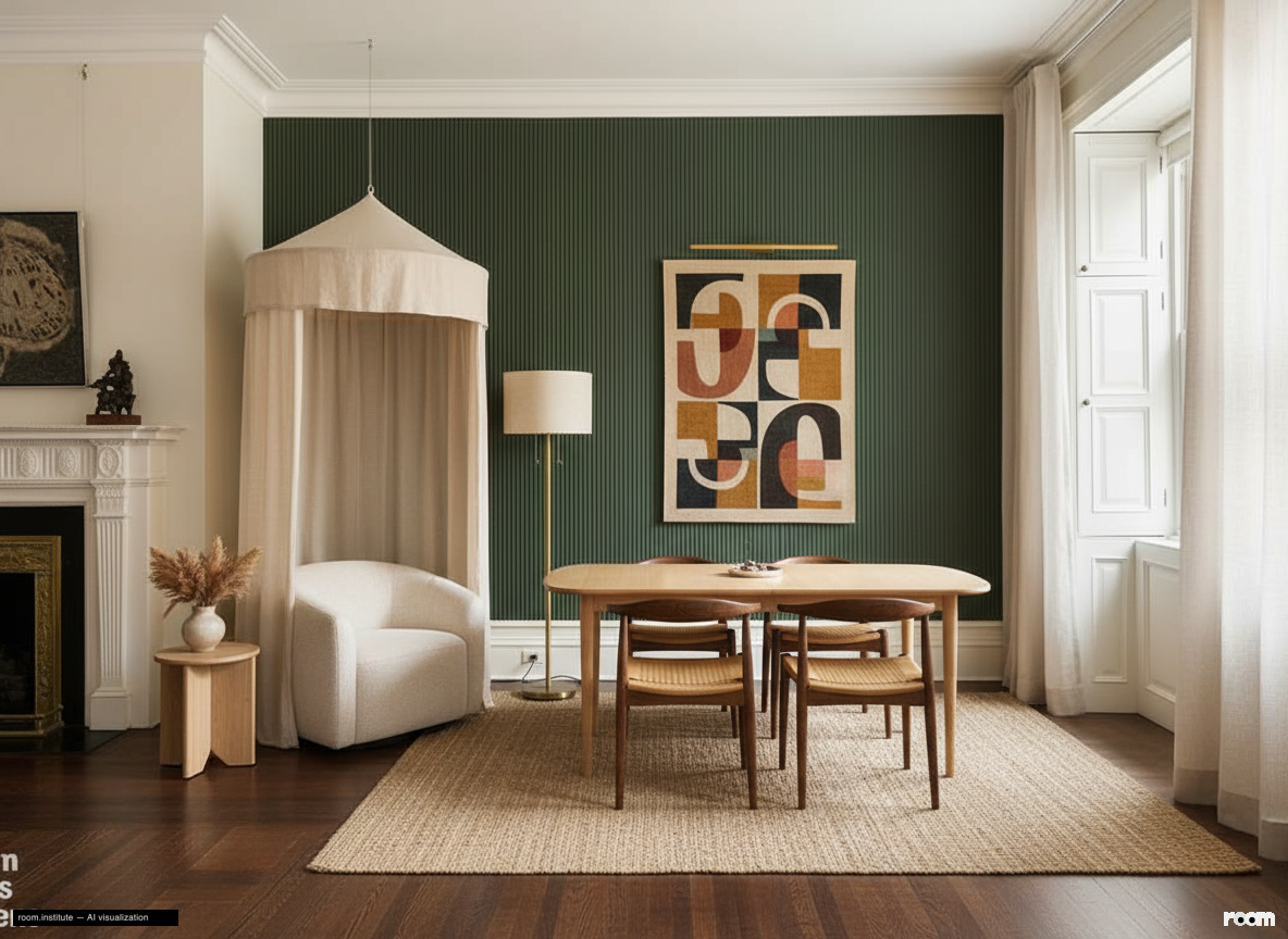 1 W 72nd St #56 Living Room (Alt Angle) — Draped Passage design direction