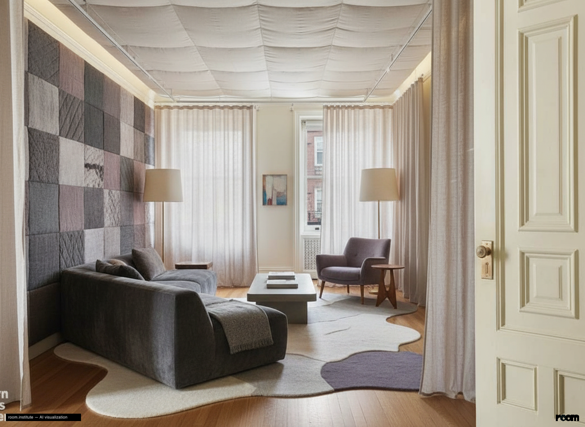 1 W 72nd St #56 Dining Room / Library — Veiled Inquiry design direction