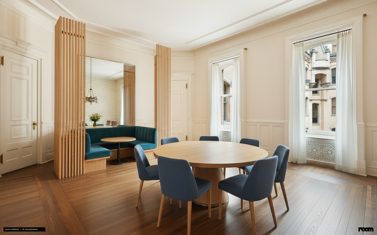 1 W 72nd St #56 Dining Room — Deliberate Spaces design direction