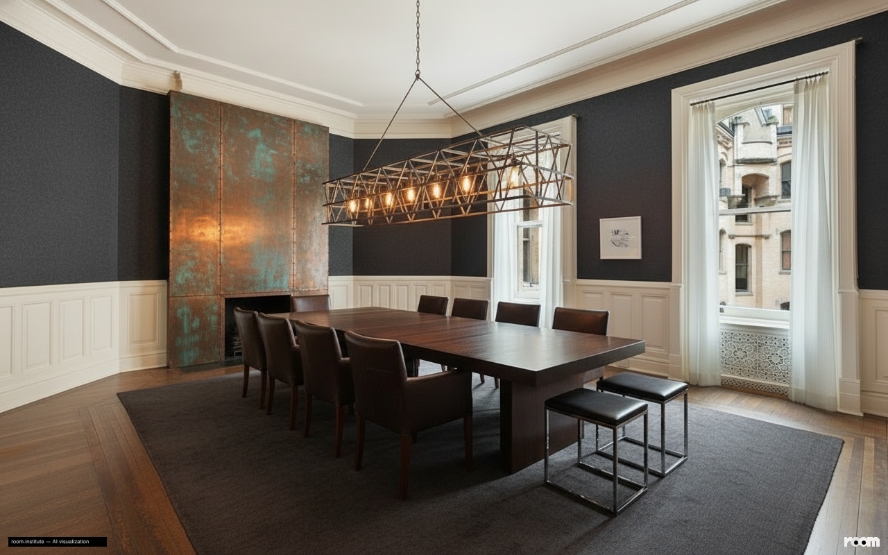 1 W 72nd St #56 Dining Room — Grand Imbalance design direction