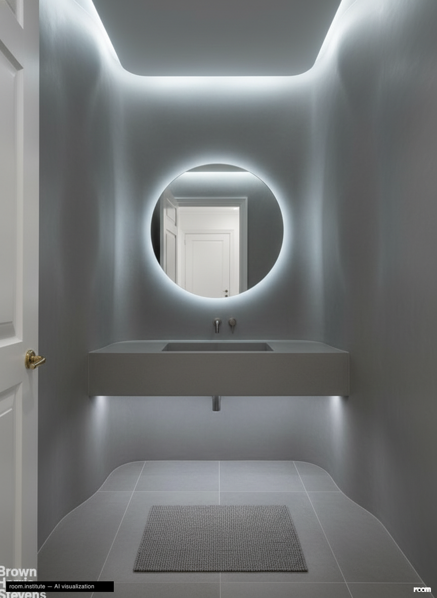 15 Central Park W Unit 11L Bathroom — Stone's Whisper design direction