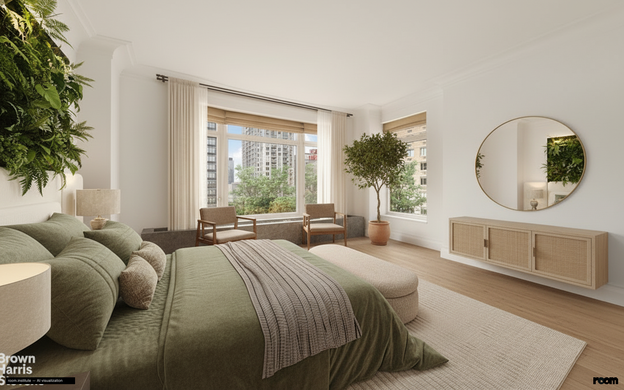 15 Central Park W Unit 11L Bedroom — Living Mechanics design direction