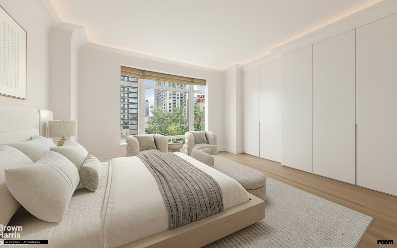 15 Central Park W Unit 11L Bedroom — Echoing Absence design direction