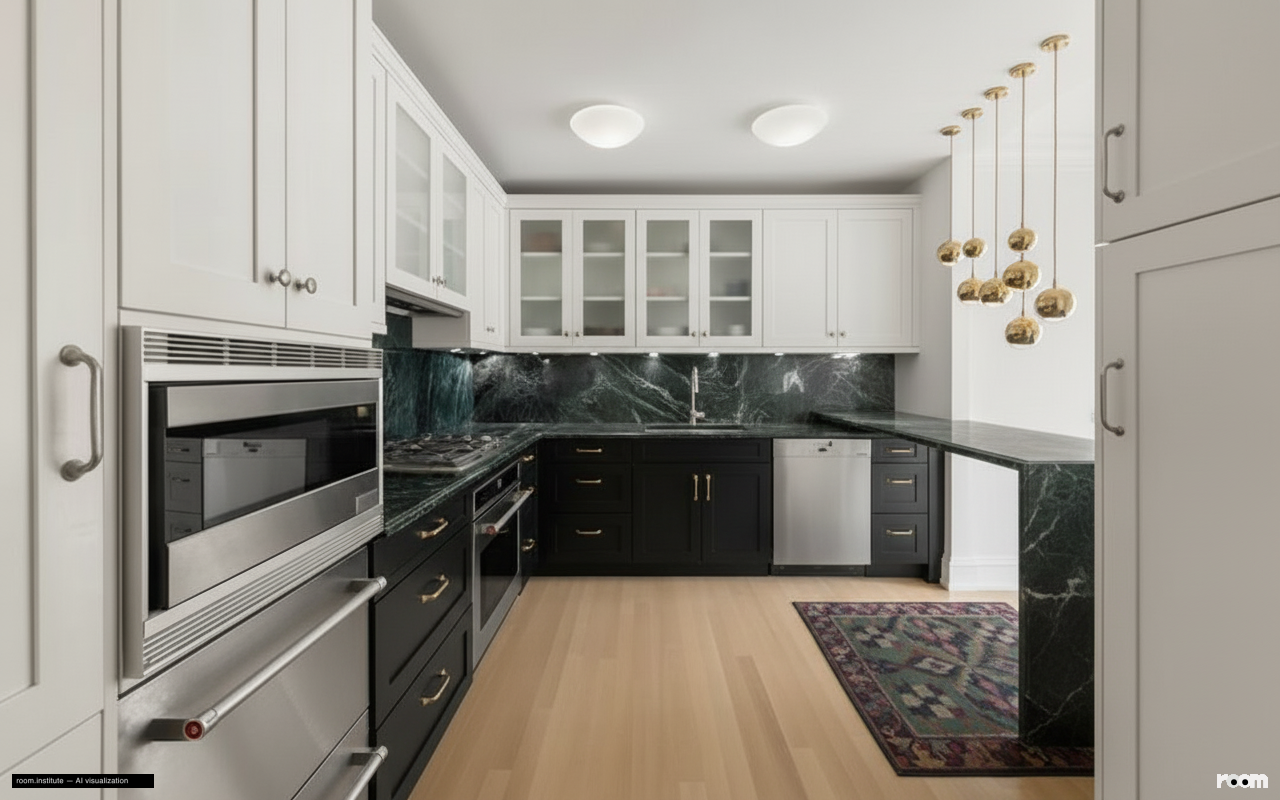 15 Central Park W Unit 11L Kitchen — Glossed Edges design direction