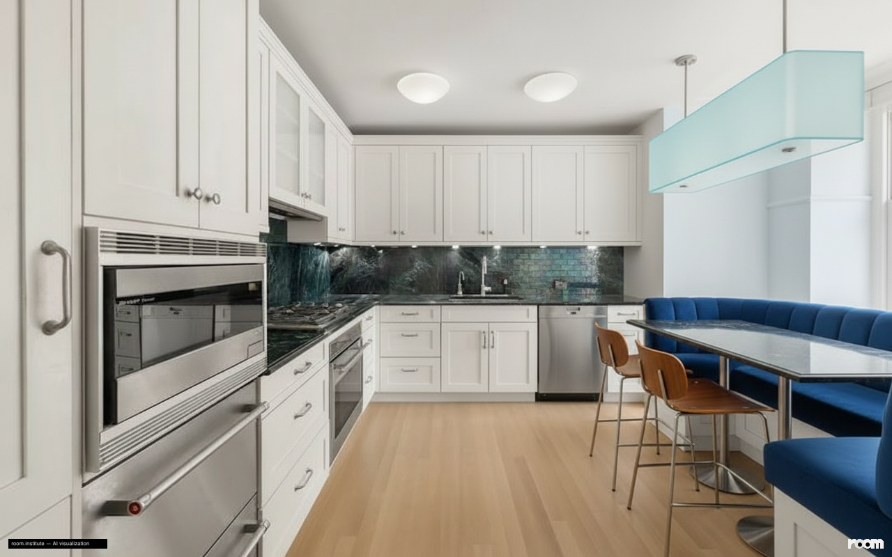 15 Central Park W Unit 11L Kitchen — Bent Sky design direction