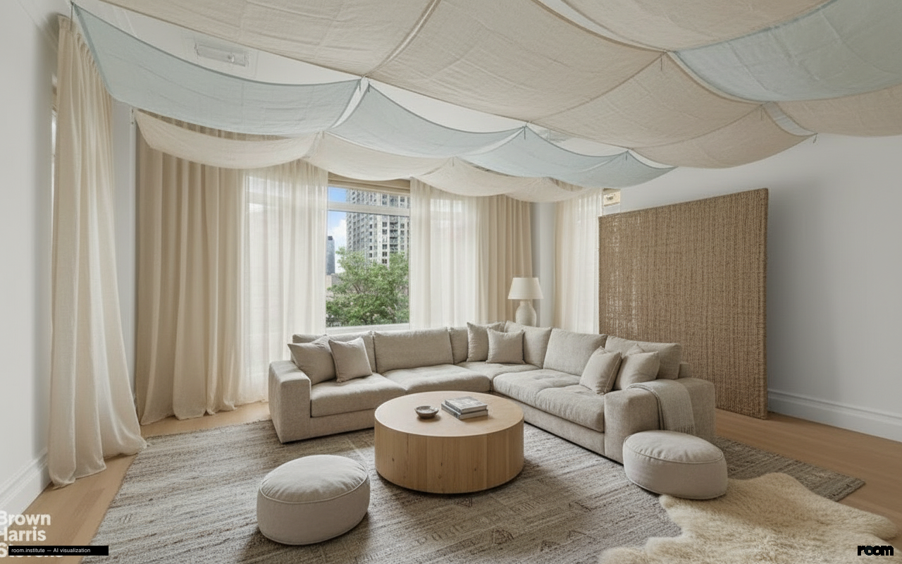 15 Central Park W Unit 11L Living Room — Canvas Envelopes design direction