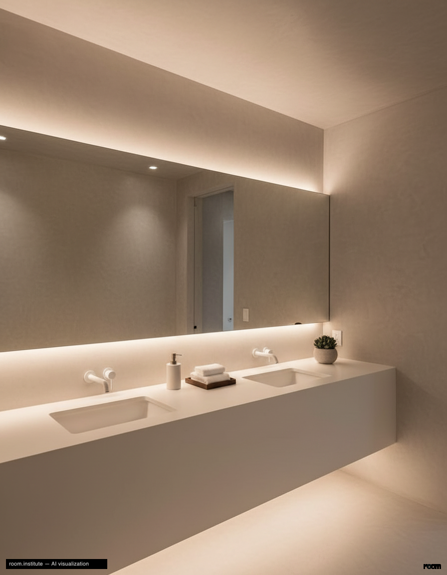 151 E 58th St Unit 38A Bathroom — Silent Monolith design direction