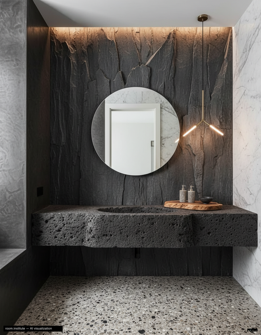 151 E 58th St Unit 38A Bathroom — Earth Shift design direction