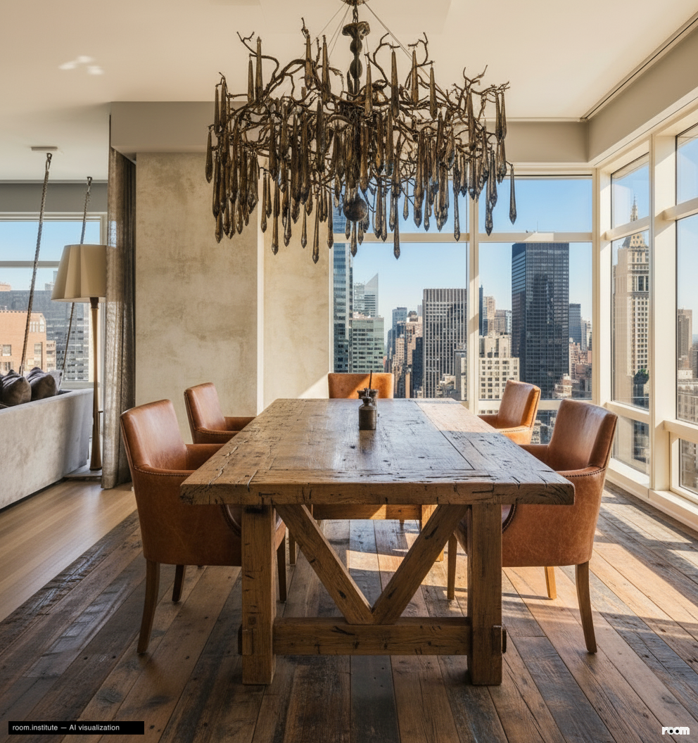 151 E 58th St Unit 38A Dining Room — Worn Narratives design direction