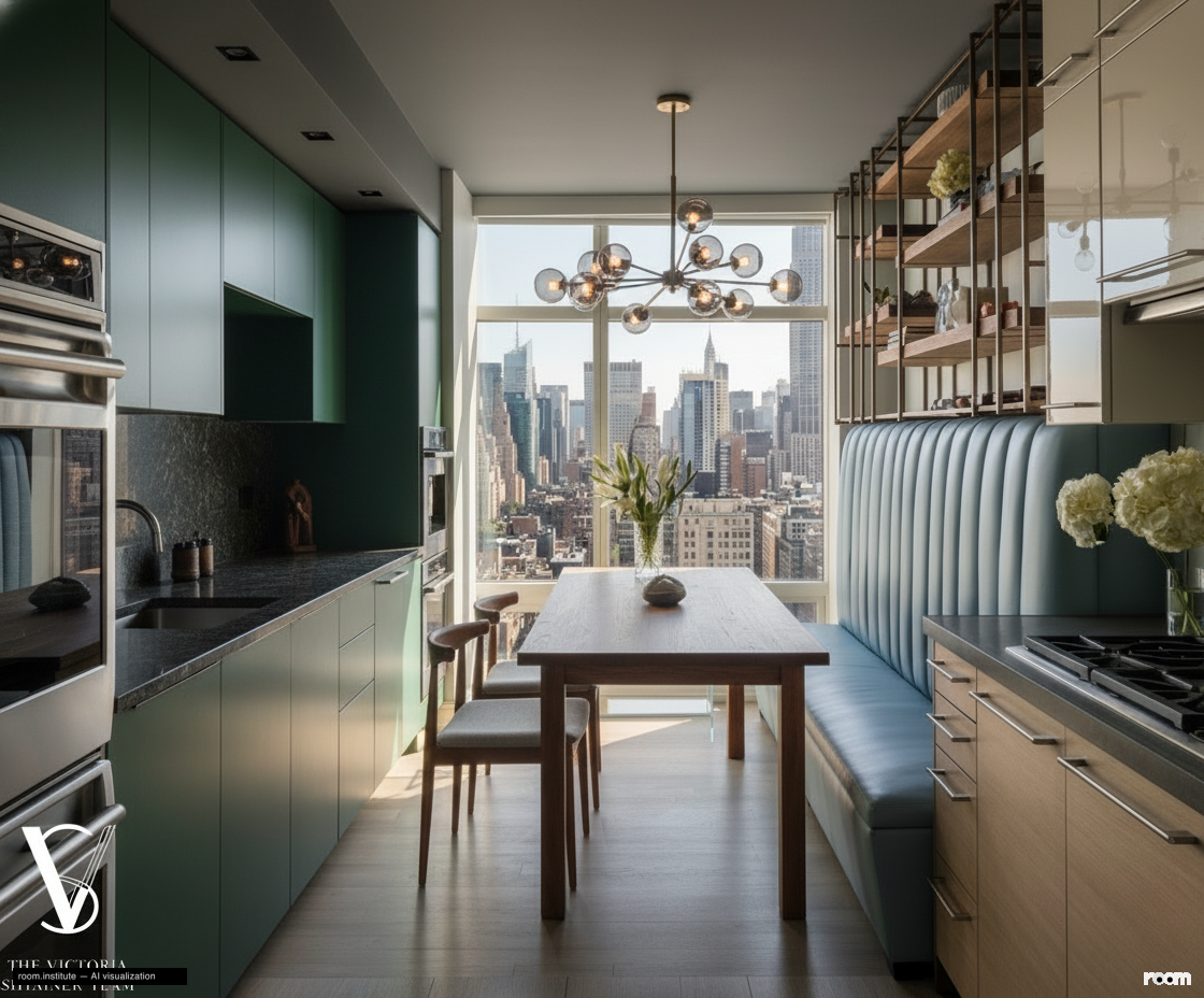 151 E 58th St Unit 38A Kitchen — Vault & Embrace design direction