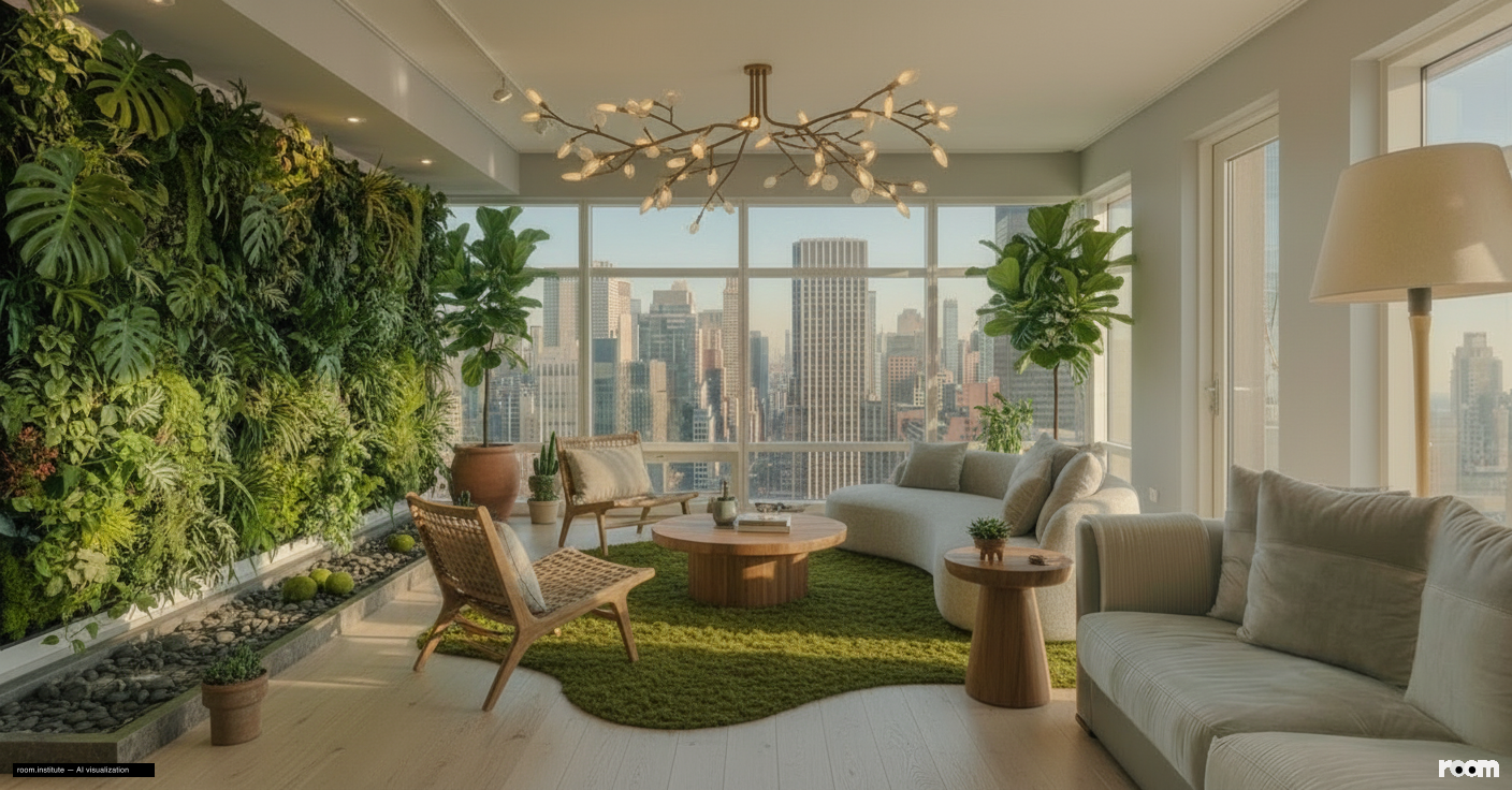151 E 58th St Unit 38A Living Room — Urban Canopy design direction