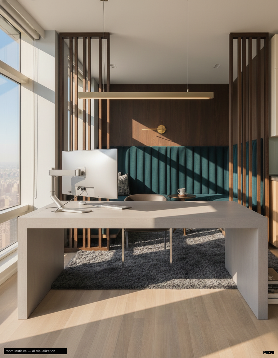 151 E 58th St Unit 38A Office — Shadowed Desire design direction