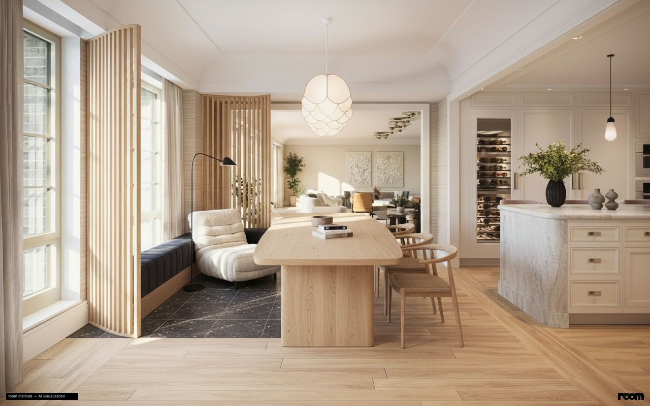 16 5th Ave #7 Dining Room — Defined Horizons design direction