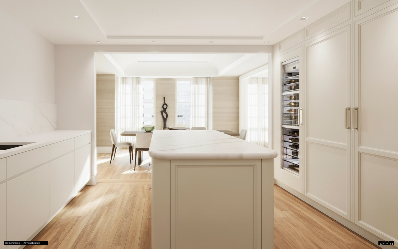 16 5th Ave #7 Kitchen — Unburdened Light design direction