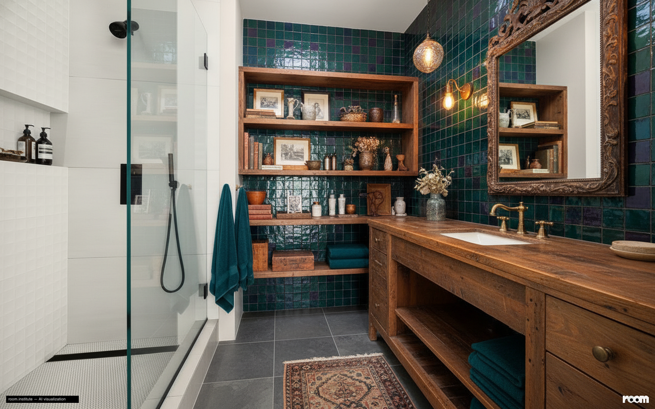 252 7th Ave Unit 10P Bathroom — Collected Chapters design direction